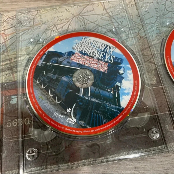 Railway Journeys: The Vanishing Age of Steam DVD 5-Disc Set 2005 Train History - Picture 6 of 11